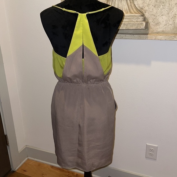 BCBGeneration Twine Color block mini summer dress racer back XS - Picture 6 of 12